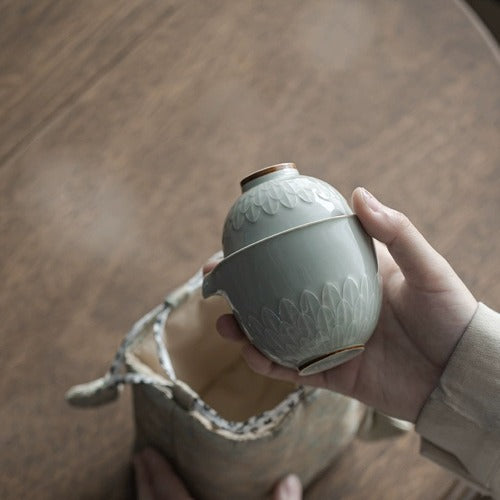 all in one teapot set with cups | gift for tea lovers