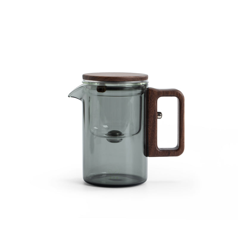 lazy teapot with infuser and lid