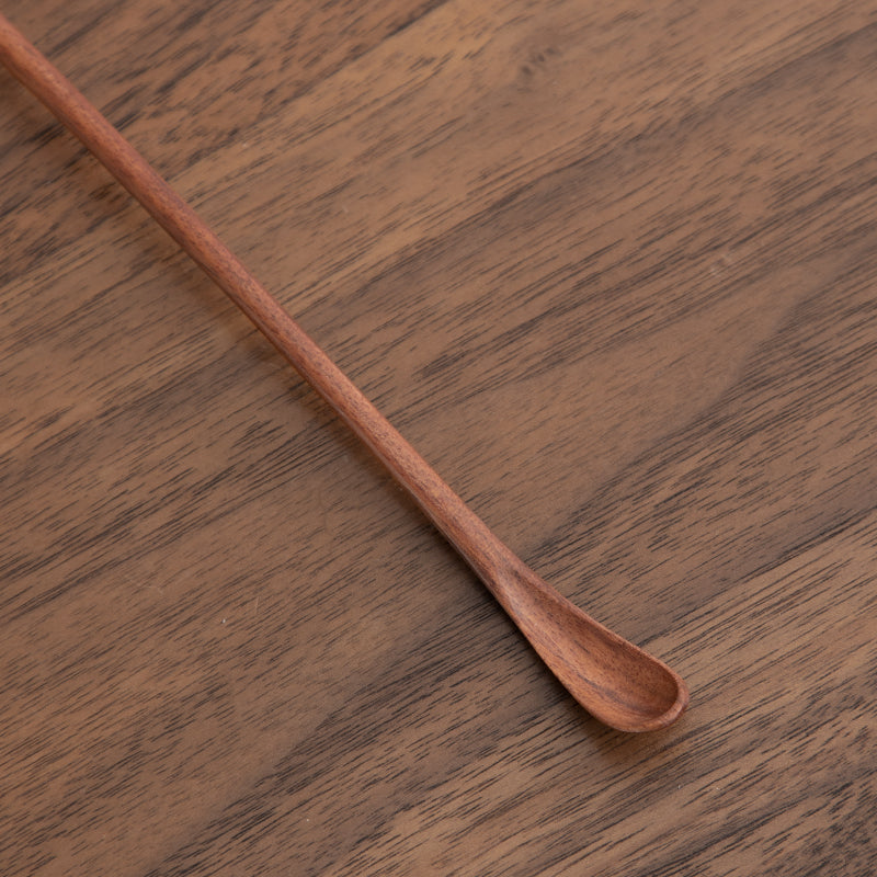 Flow - Handmade African twig wood Tea Rule and spoon set