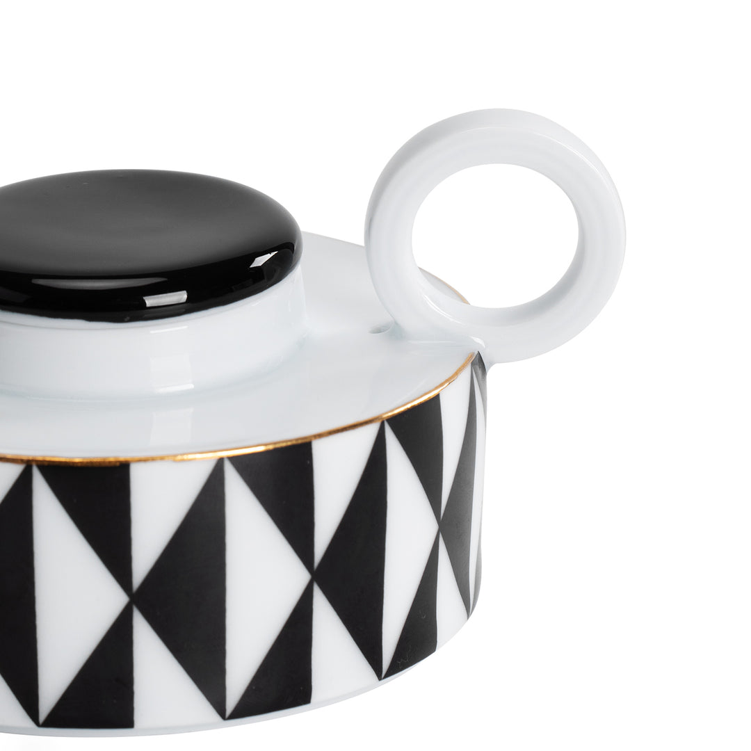 Blank moments - Modern Tea set with tray