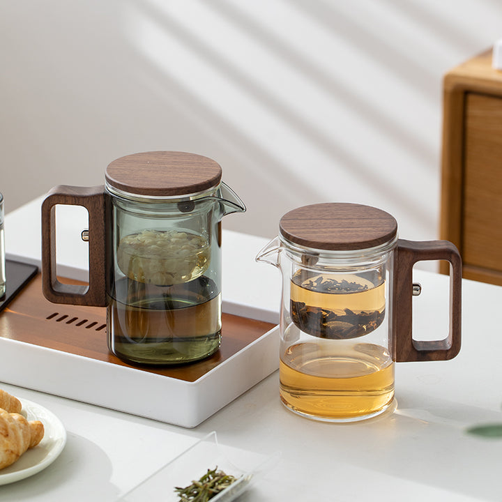Ease - Semi automatic glass teapot | lazy teapot