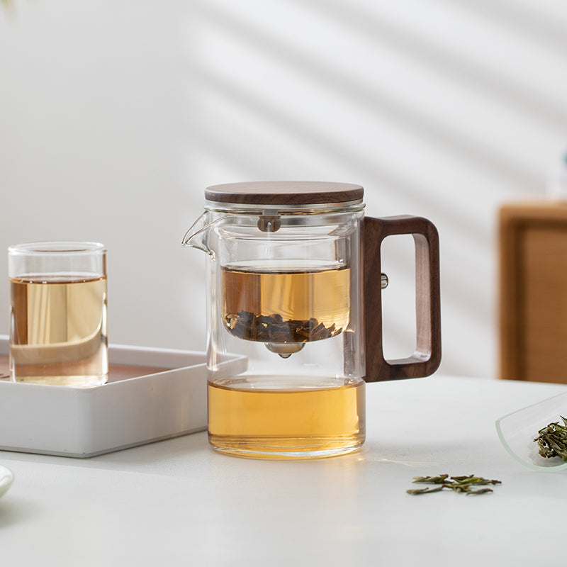 Ease - Semi automatic glass teapot | lazy teapot