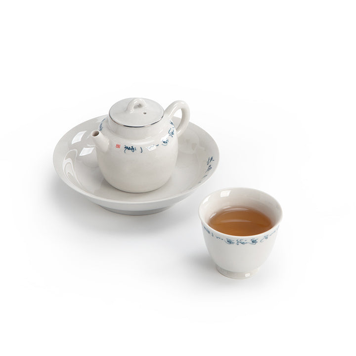 Multi-options Chinese Kungfu Teapot set with tray | Wedding gift idea