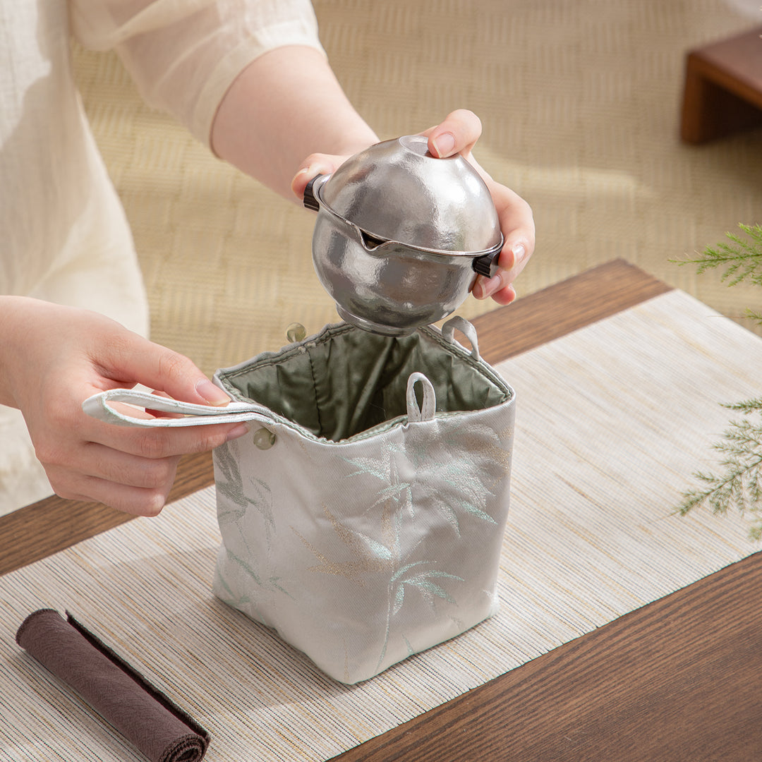 Serene  - Luxury Titanium travel tea set
