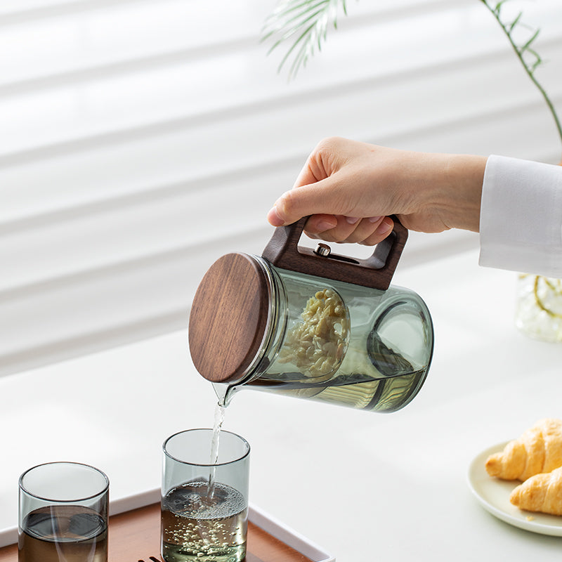 Ease - Semi automatic glass teapot | lazy teapot