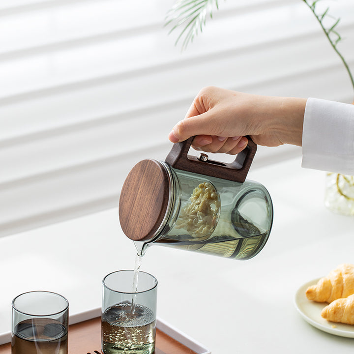 Ease - Semi automatic glass teapot | lazy teapot