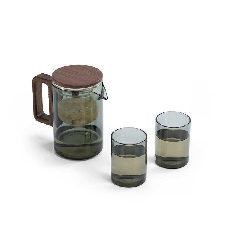 Ease - Semi automatic glass teapot | lazy teapot