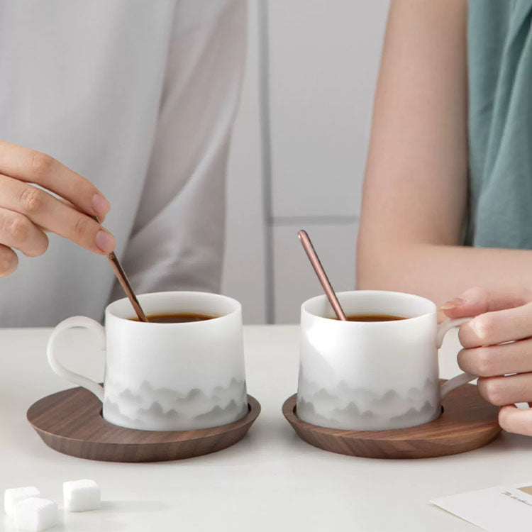 The best ceramic coffee mugs for couple | Custom name cup