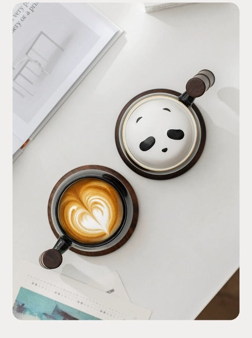 Cute panda tea cup coffee mug
