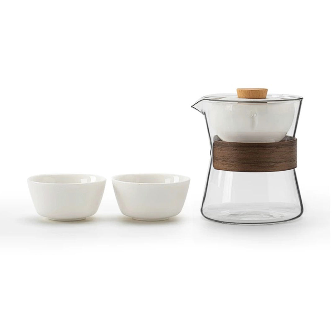 Cozy - Glass Teapot with Rotating Infuser | Teapot with built-in filter | Housewarming gift ideas