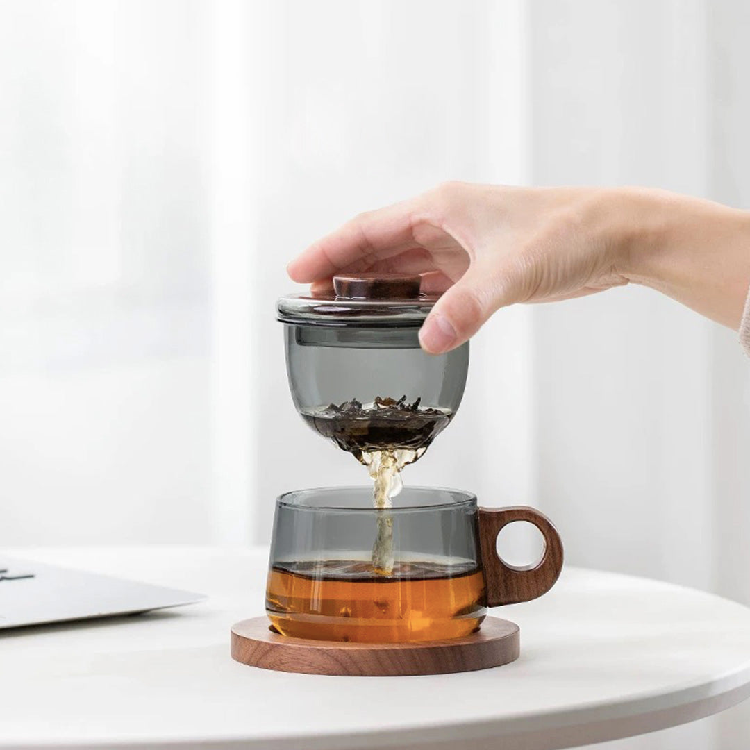Cozy Travel Tea Mug with Infuser - Teaware Space