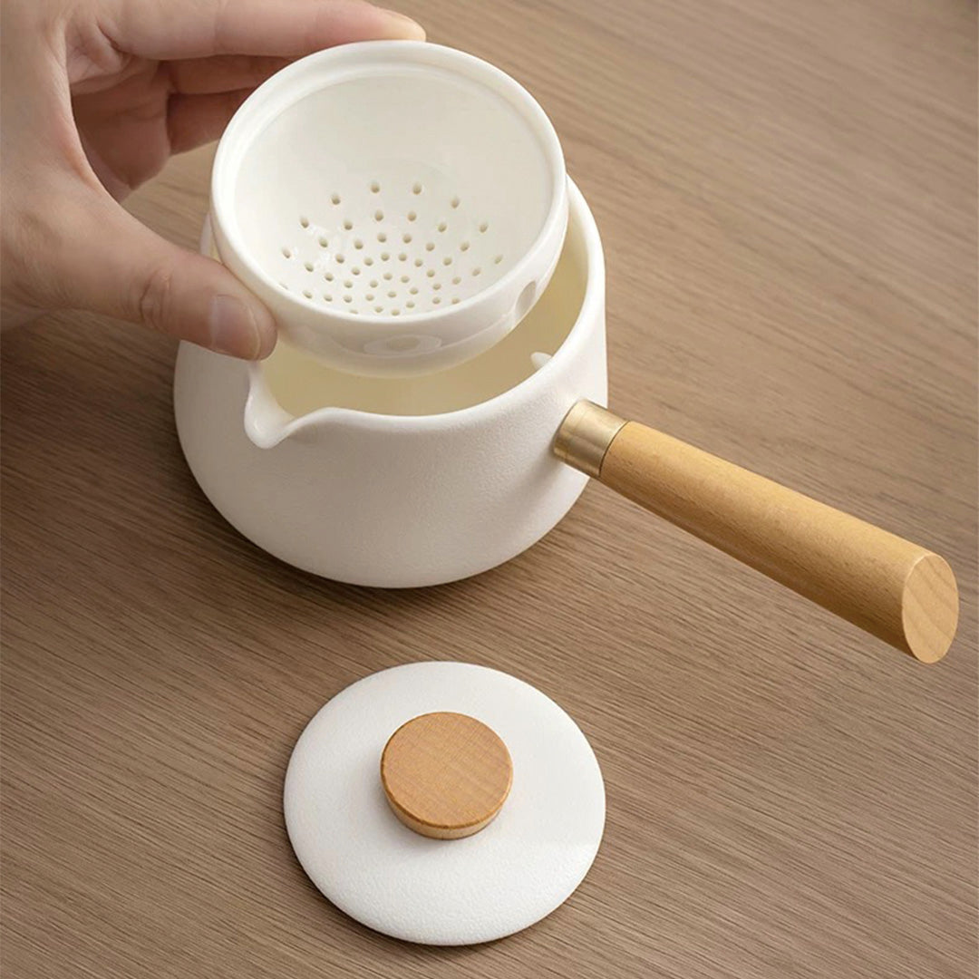 Passion - Cozy ceramic Travel tea set for two