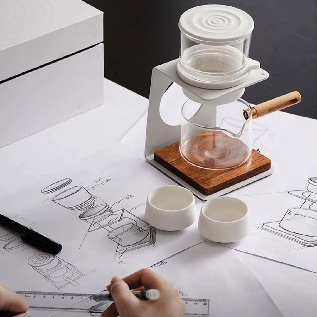 unique drip coffee pot set