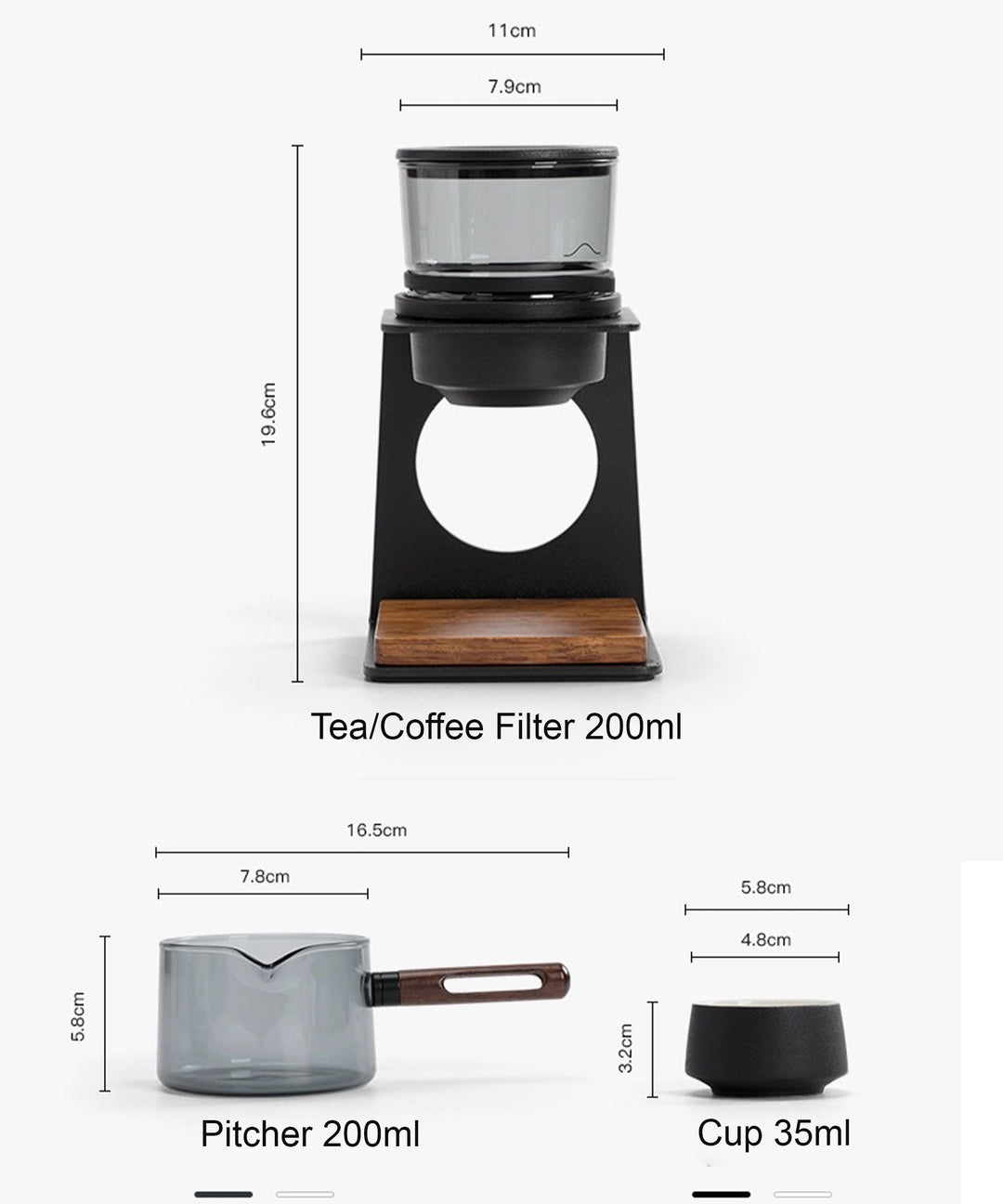 See the Mountain - Custom Semi-automatic tea set
