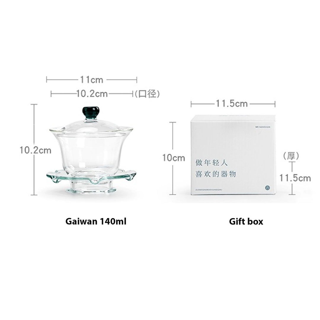 Boho Glass Sancai Gaiwan set