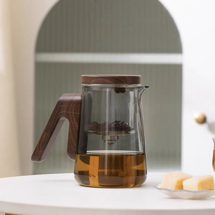 Semi automatic glass teapot - Timing 22oz glass Tea kettle | hostess gift - Teaware Space