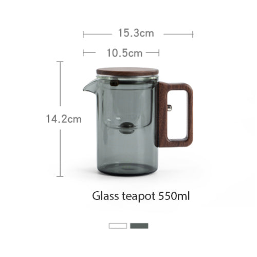 Ease - Semi automatic glass teapot | lazy teapot