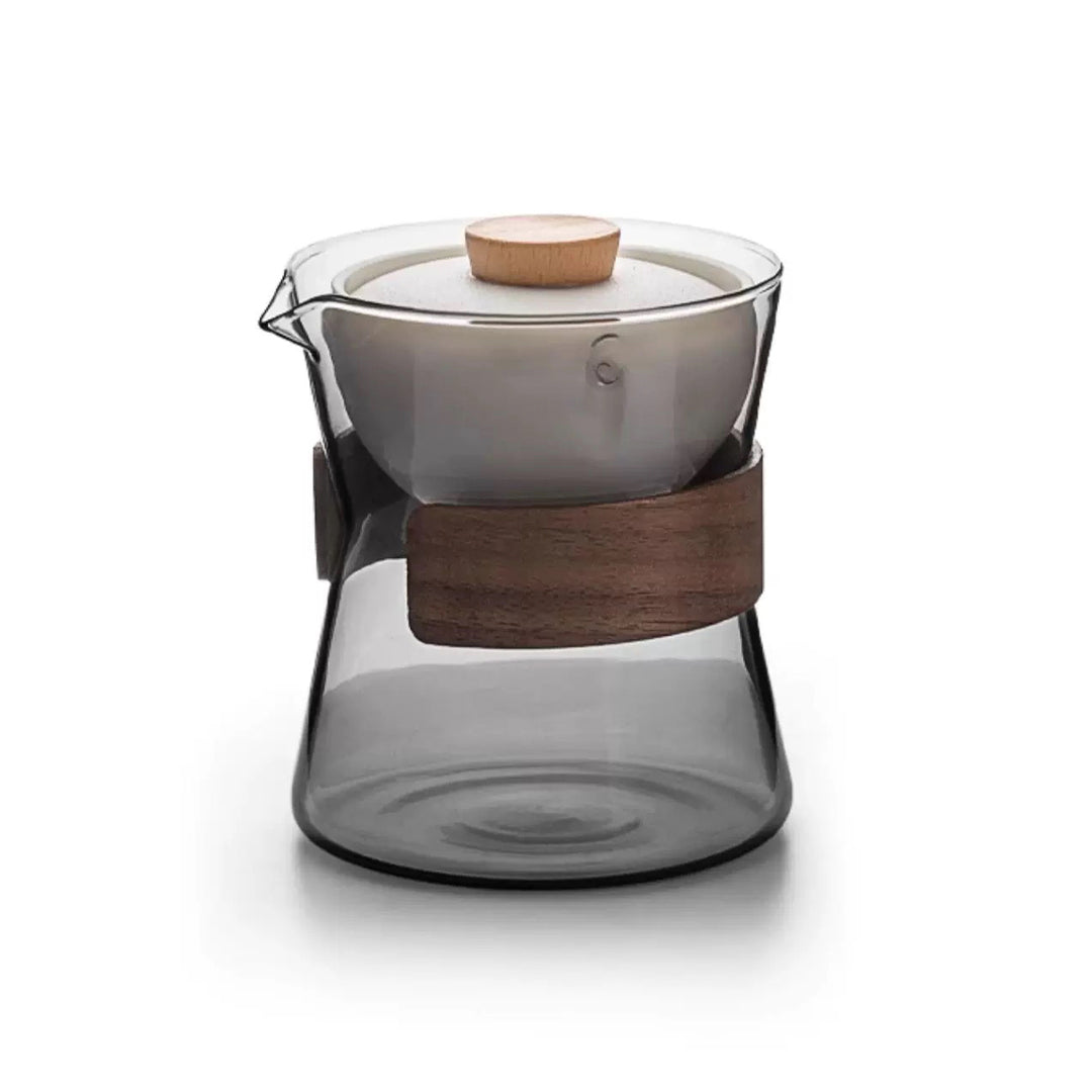 Cozy - Glass Teapot with Rotating Infuser | Teapot with built-in filter | Housewarming gift ideas