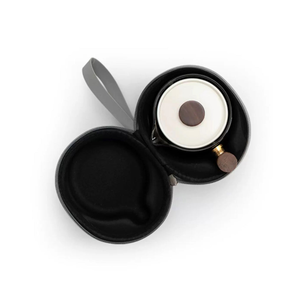 rotate teapot with travel kit for nomad