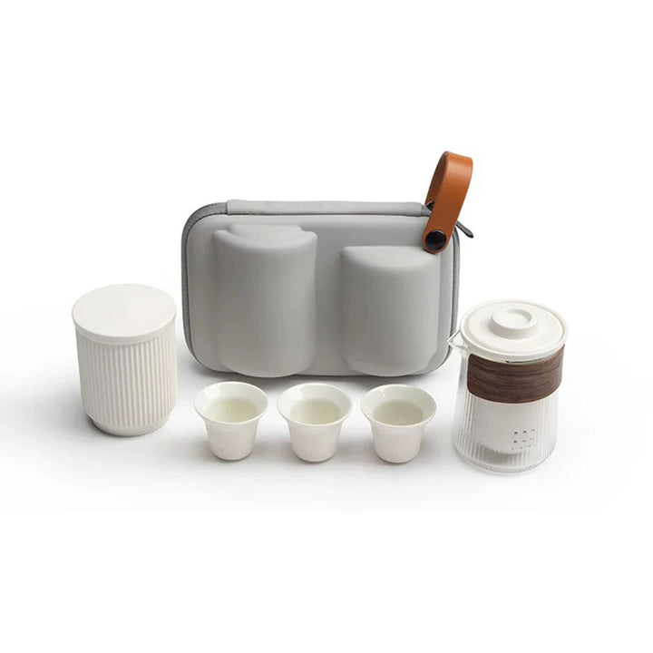 Personalized Travel tea set for two  | Birthday gift ideas - Teaware Space