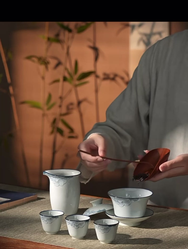 Drishti - vintage Gaiwan tea ceremony set