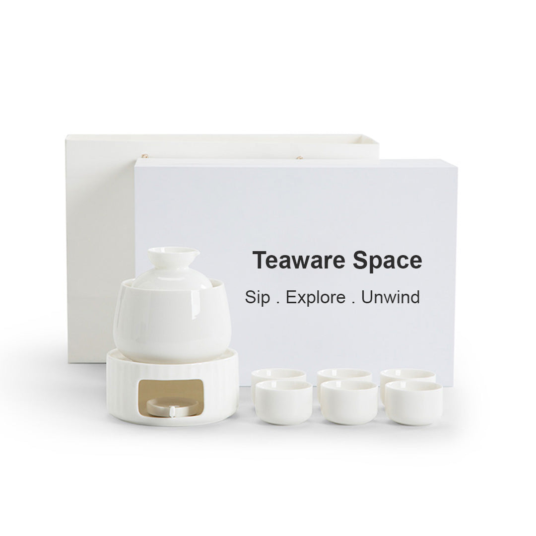 Drunken Moon - Personalized White Sake set