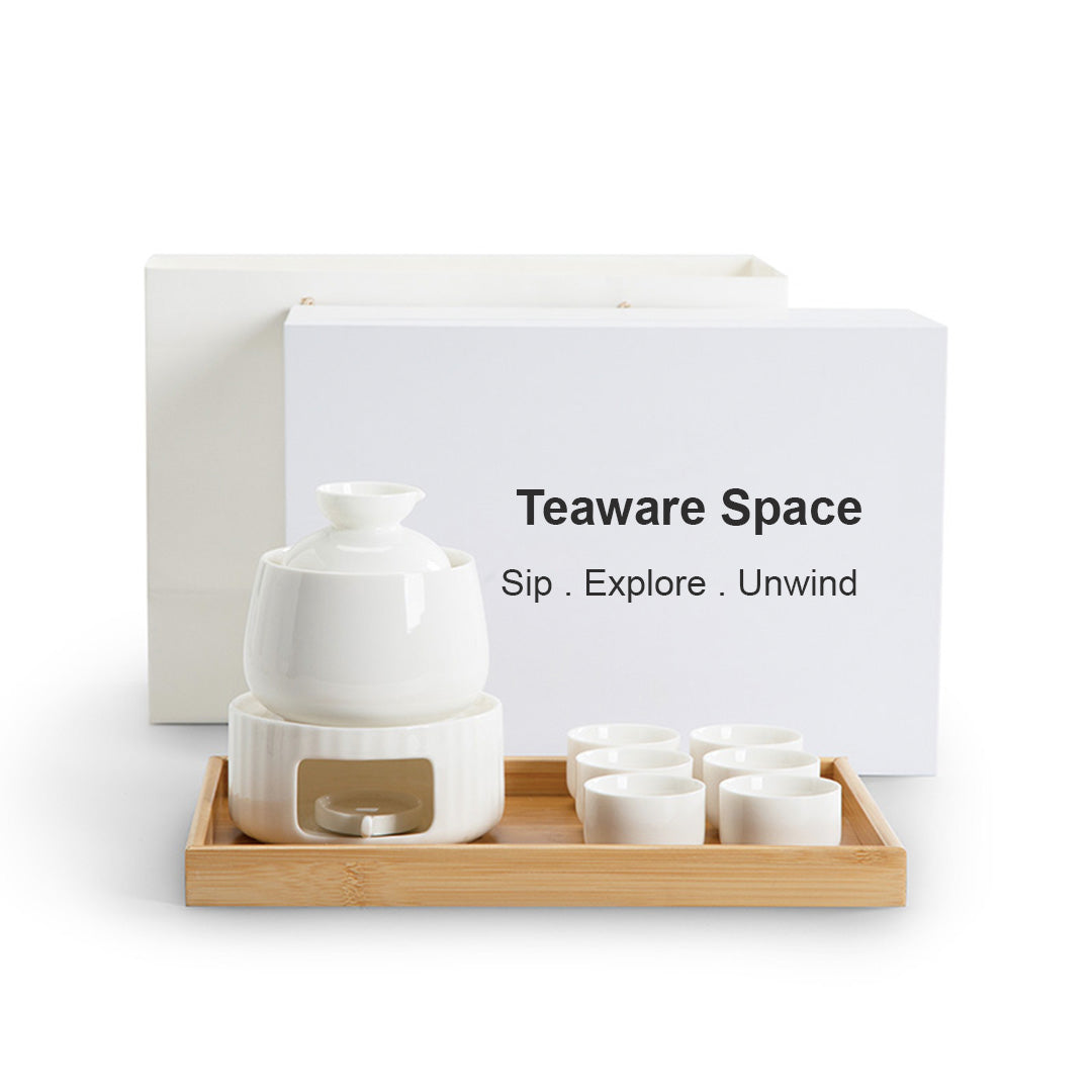 Drunken Moon - Personalized White Sake set