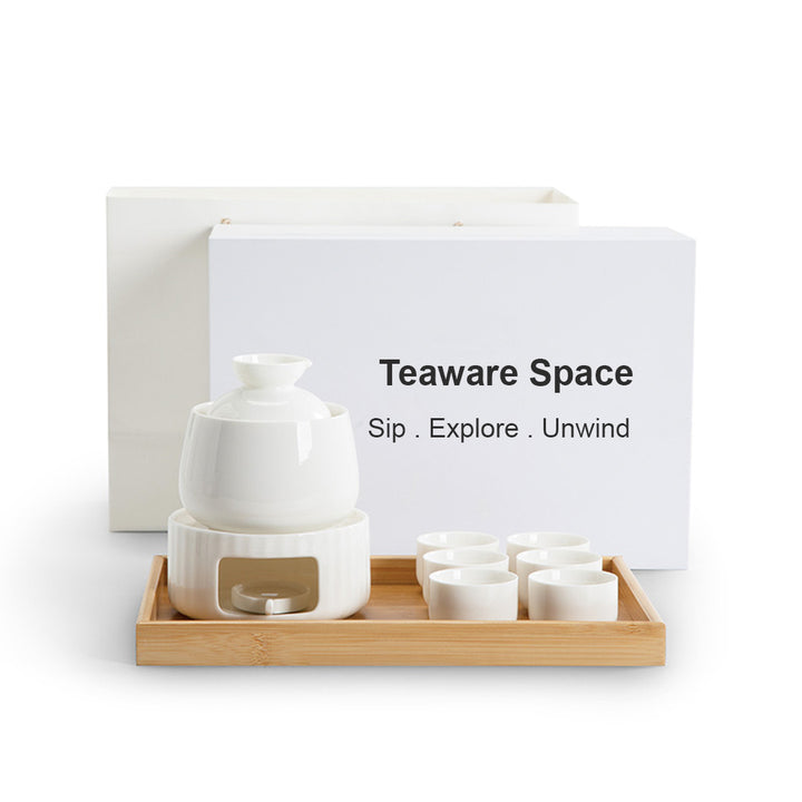 Drunken Moon - Personalized White Sake set