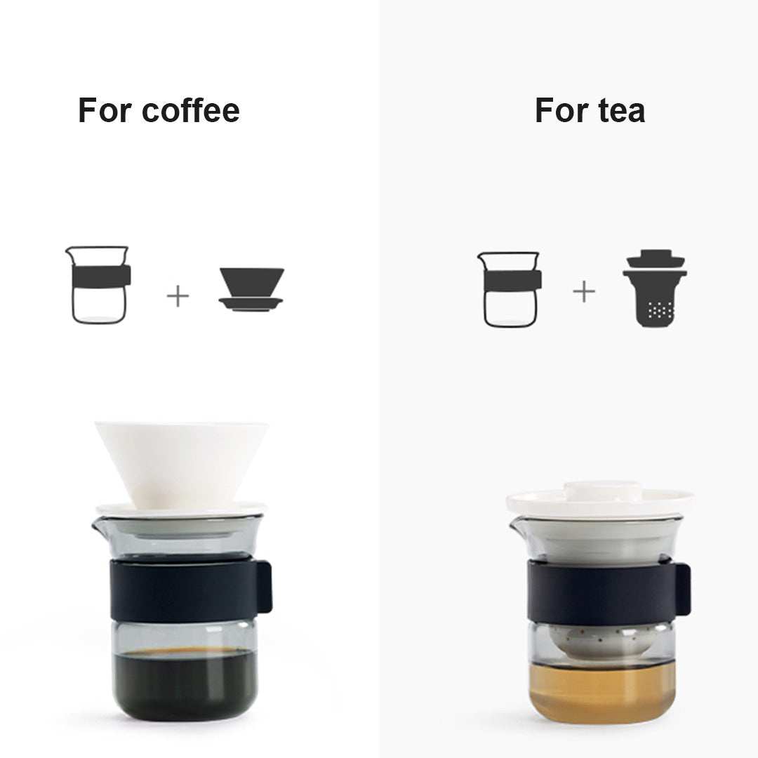 Minimal travel drip coffee maker