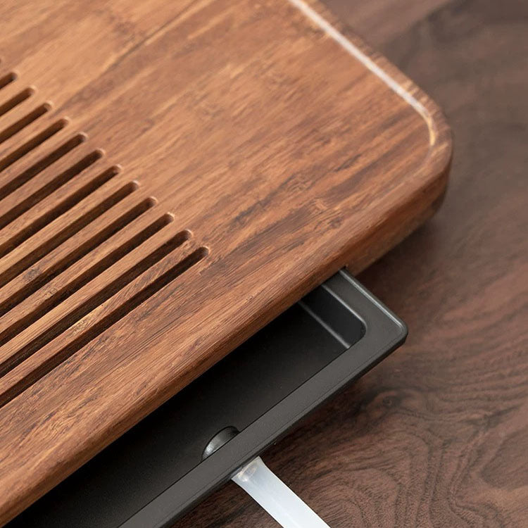 Inner Horizon - Natural heavy Bamboo tea serving tray