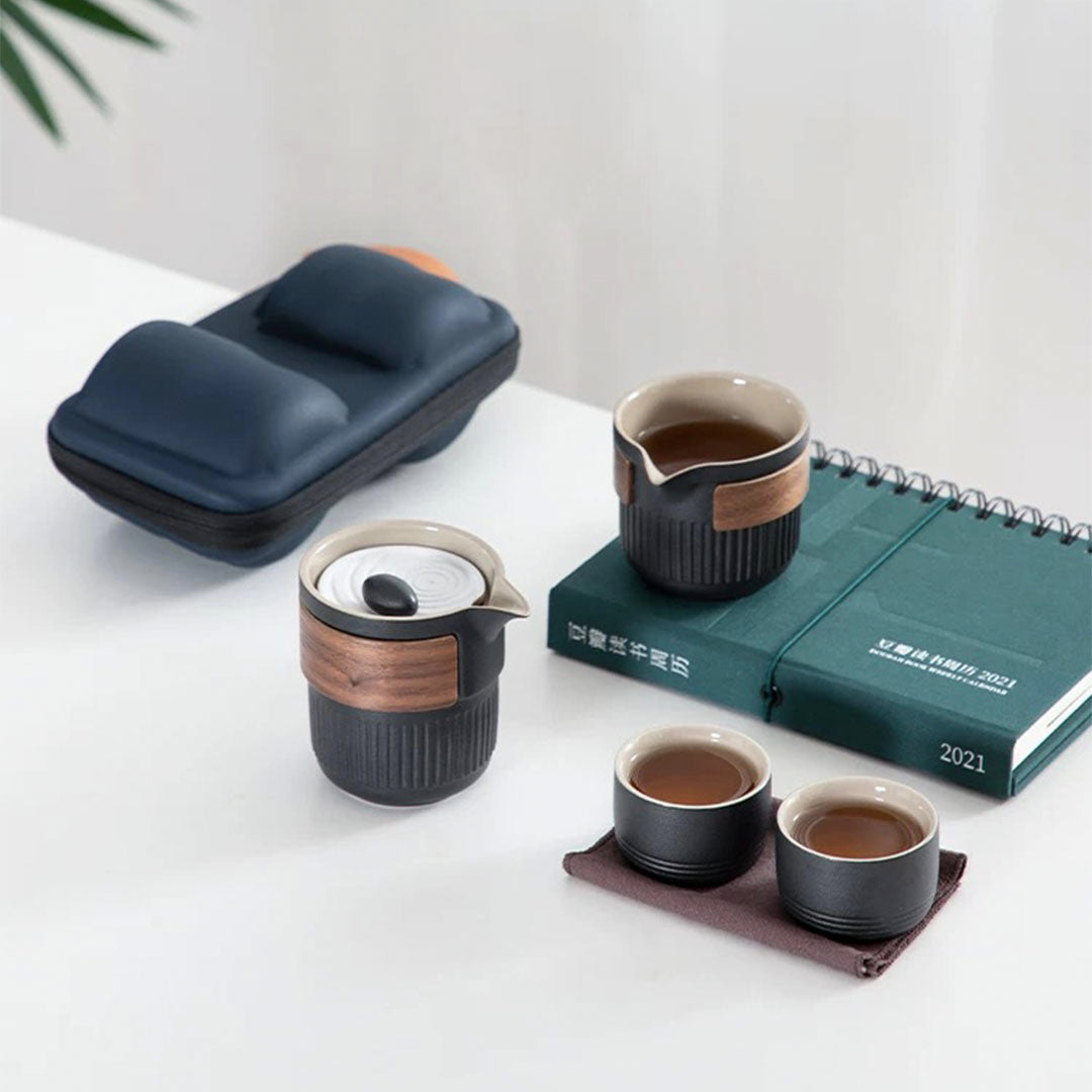 Personalized portable travel tea set one | Birthday gift ideas - Teaware Space