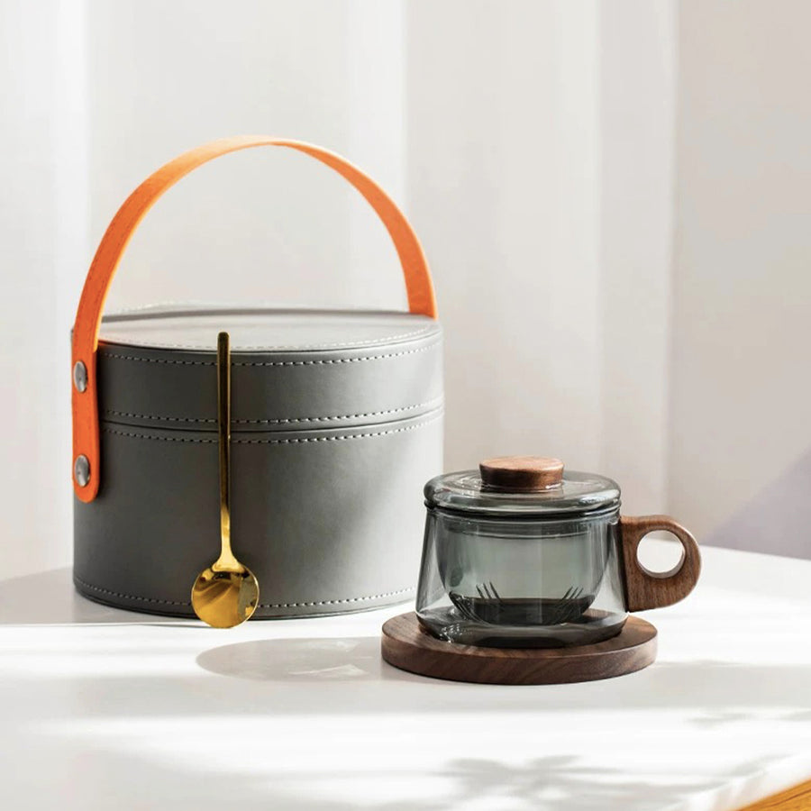 Cozy Travel Tea Mug with Infuser - Teaware Space