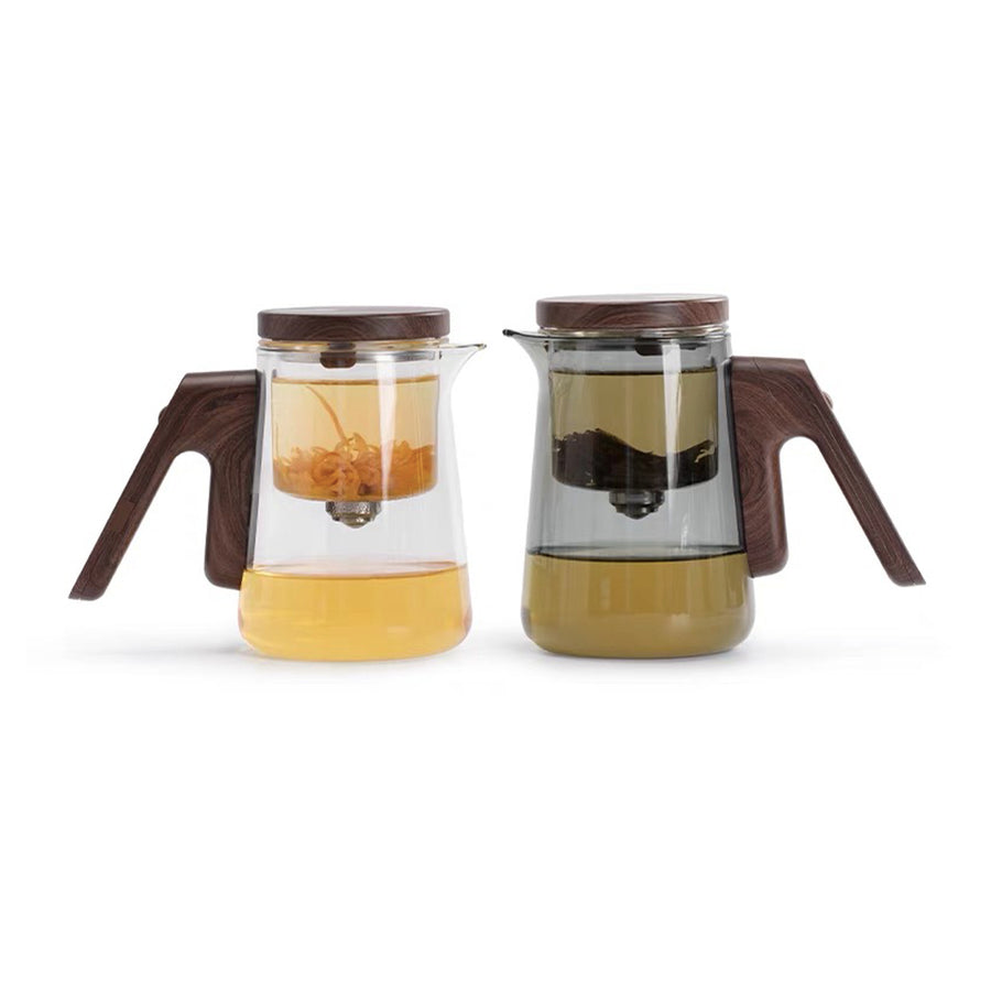 tea gift set for her : automatic glass teapot kettle,
