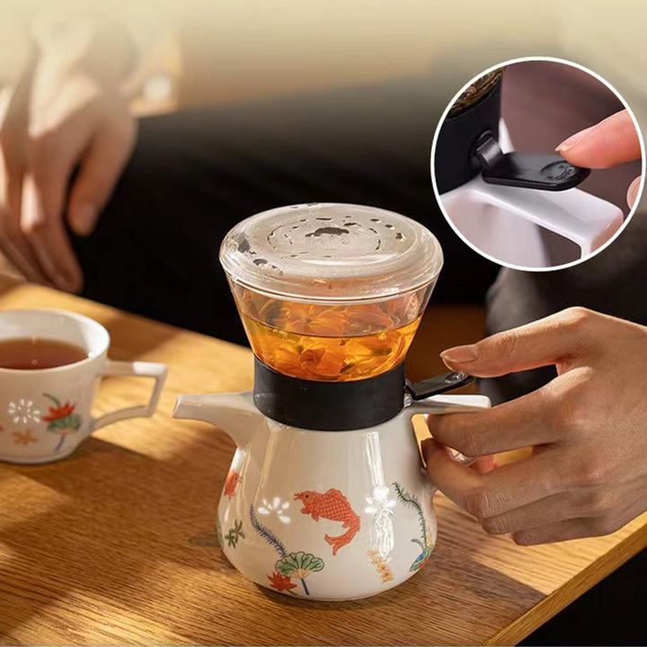 Magical Coffee/Tea maker | 1 teapot 2 cups| Engagement/wedding gift - Teaware Space
