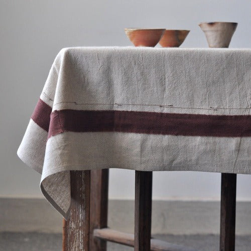 Multi-style Custom Rustic Linen Tablecloth | wedding table decor