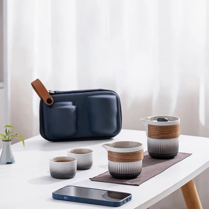 lazy kungfu tea set