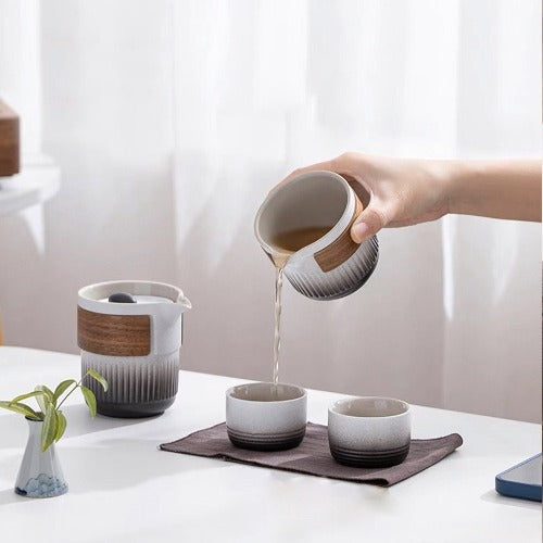 Cinese kungfu teapot set | 1 teapot 2 cups