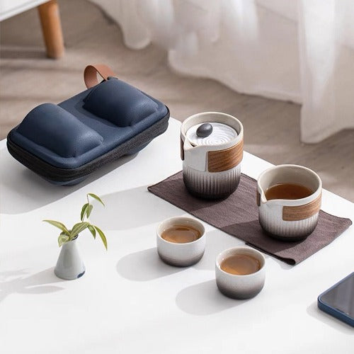 tea ceremony set | portable tea set for two