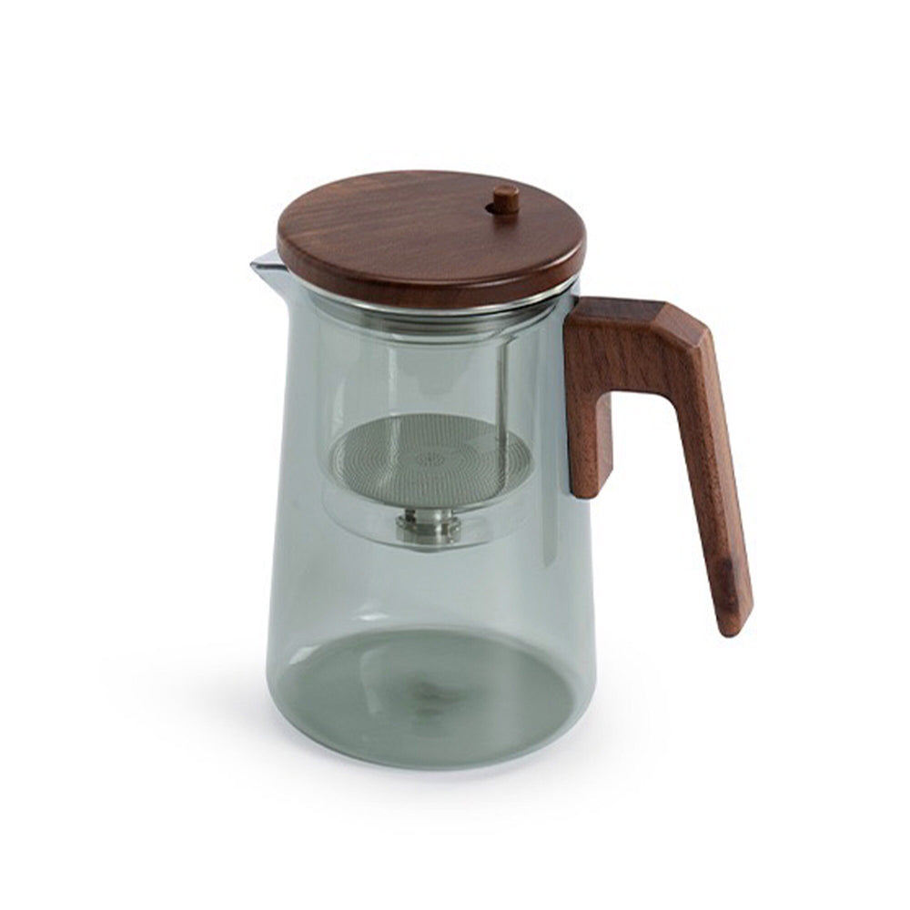 Semi automatic glass Teapot  | Flower/tea/coffee pitcher | Birthday gift - Teaware Space