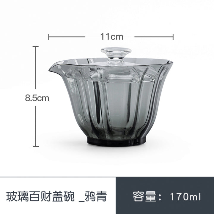 Mettle - Kungfu Glass gaiwan teapot