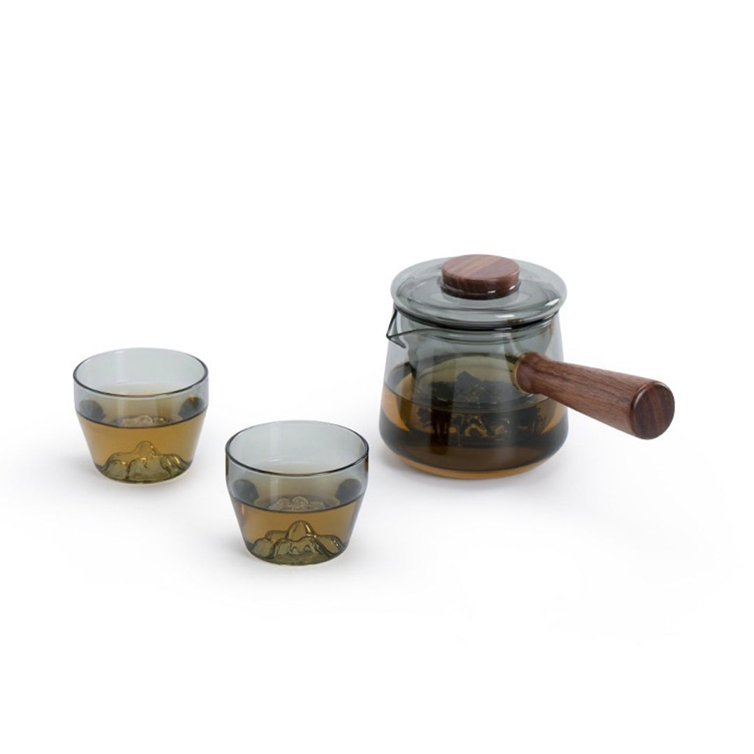 Stovetop glass teapot with infuser - Teaware Space