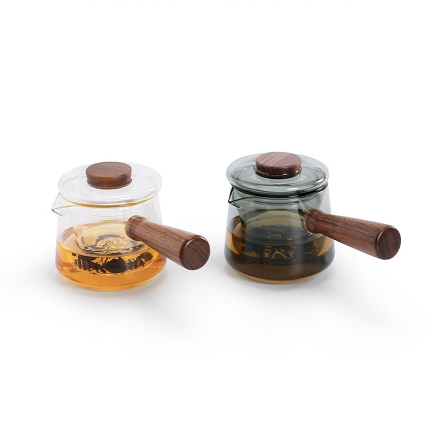 Stovetop glass teapot with infuser - Teaware Space
