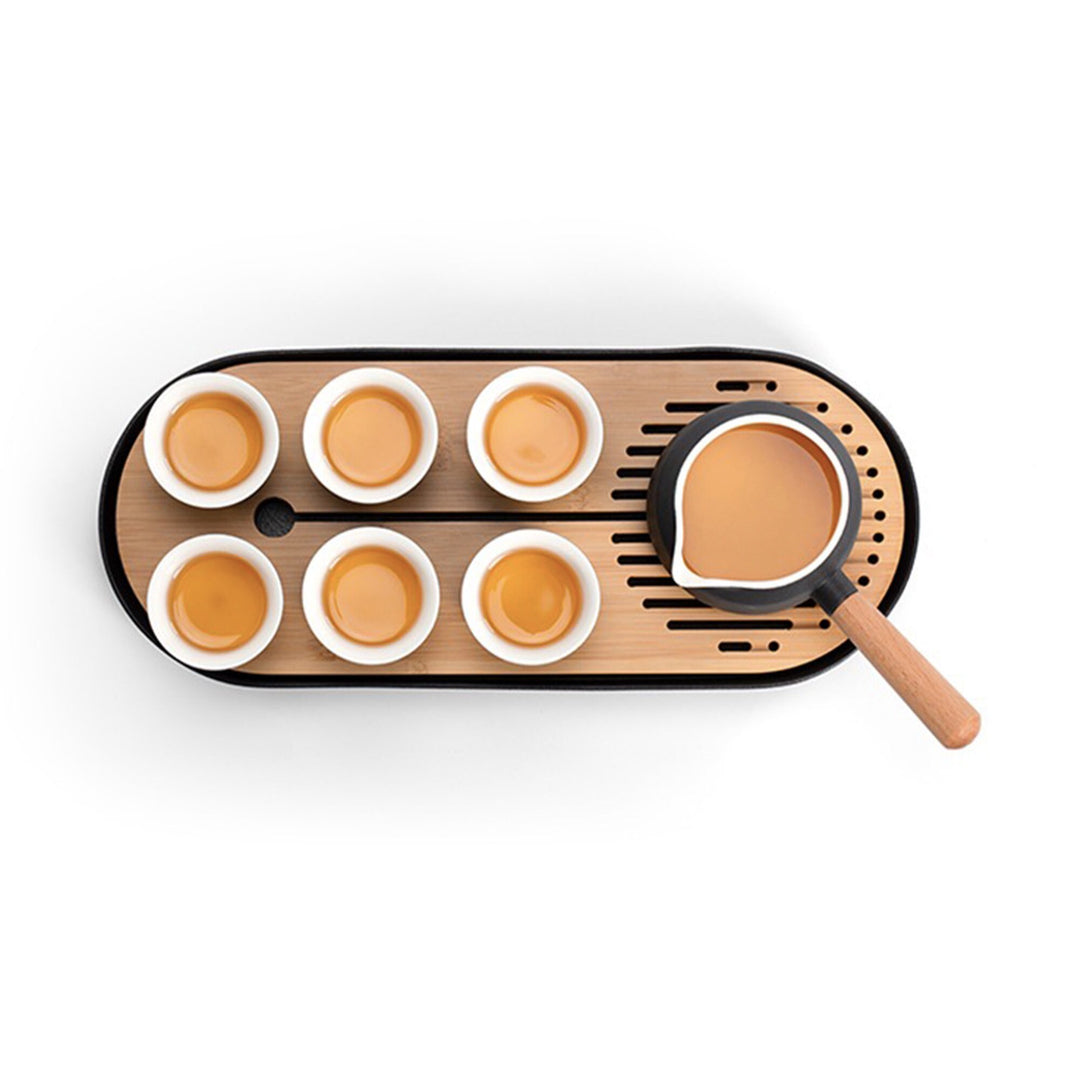 Automatic teapot set with tray - Teaware Space