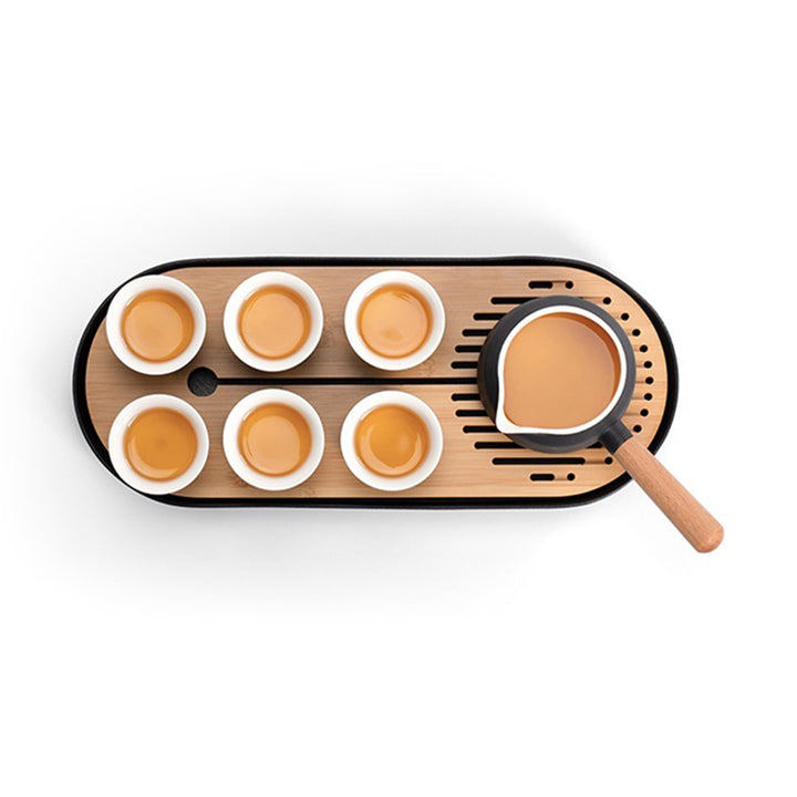 Automatic teapot set with tray - Teaware Space