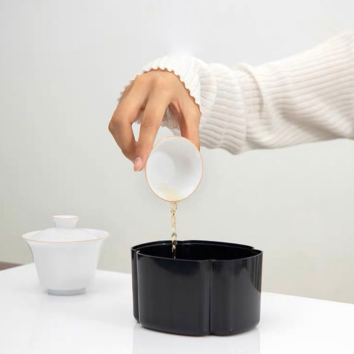 Minimal travel tea set for two | gaiwan tea set  | Gift for mom/dad - Teaware Space