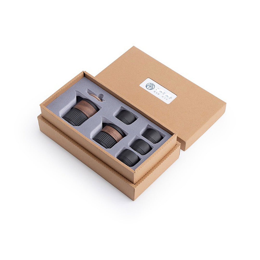 Japanese rock garden - 10 pcs tea set with tray