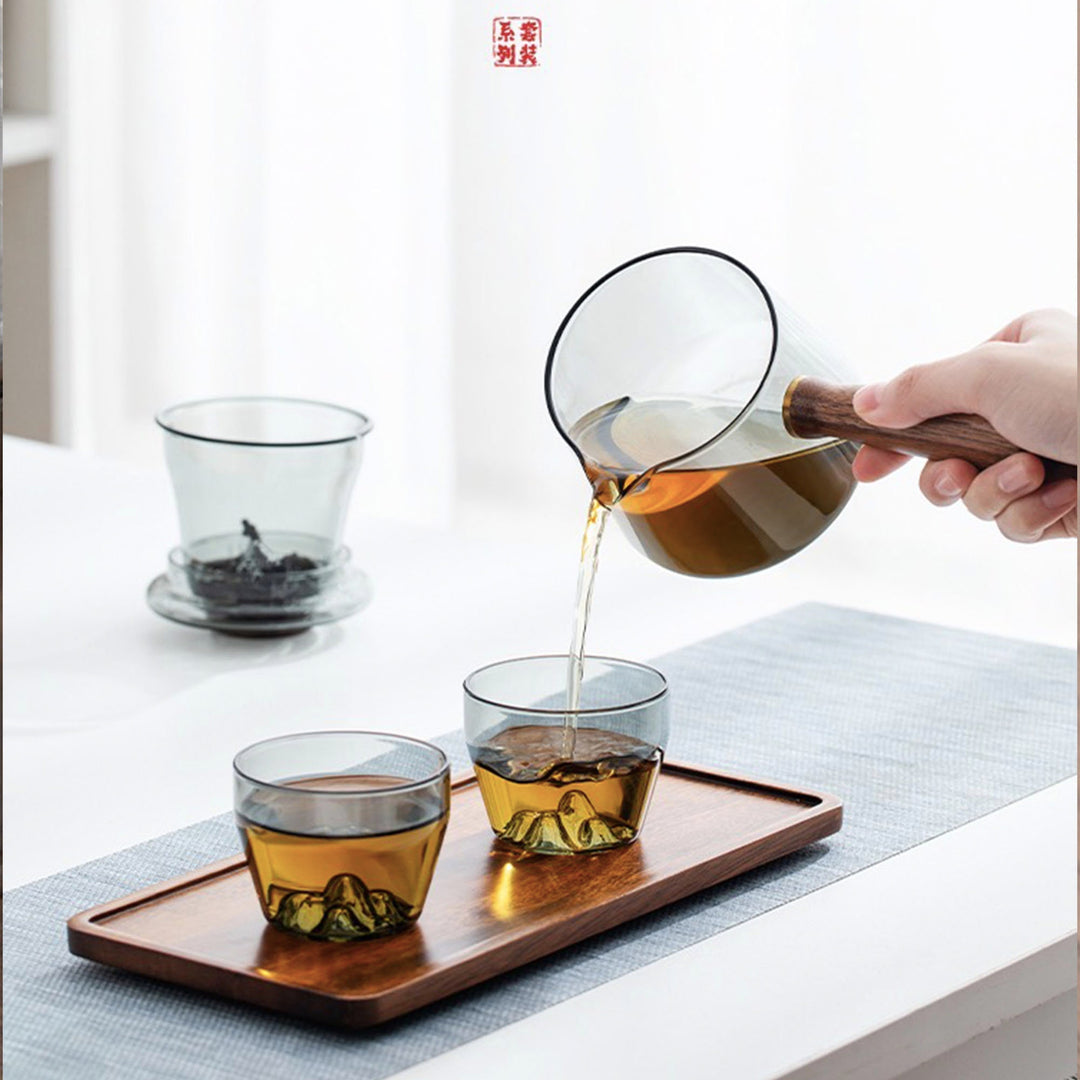 Stovetop glass teapot with infuser - Teaware Space