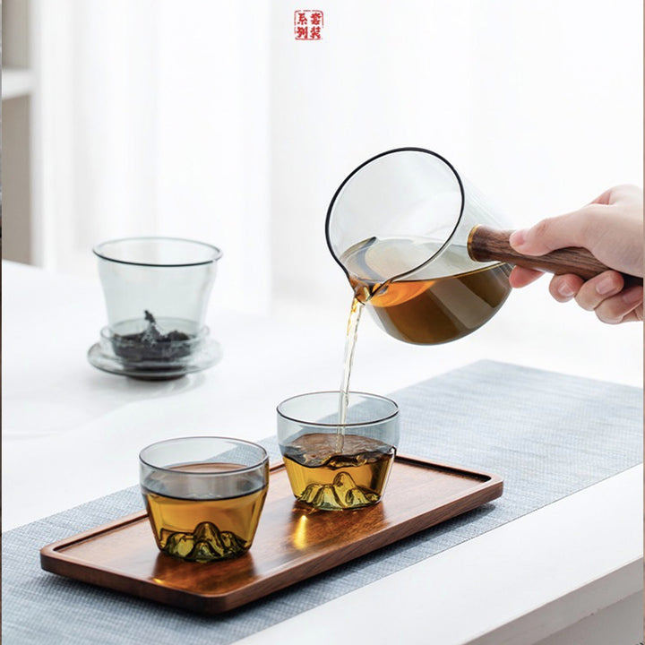 Stovetop glass teapot with infuser - Teaware Space