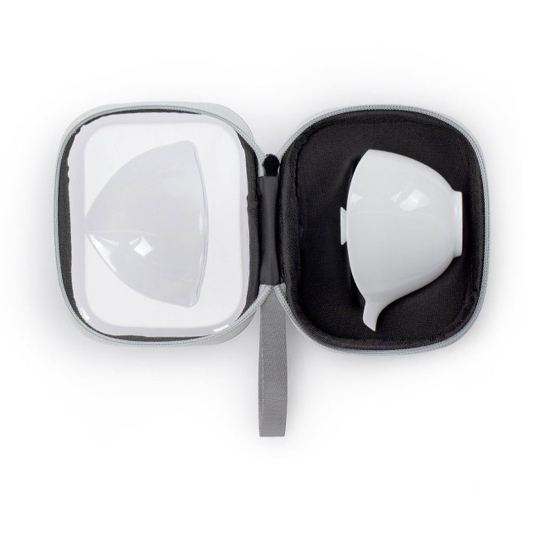 3 pcs travel Gaiwan tea set for two - Teaware Space