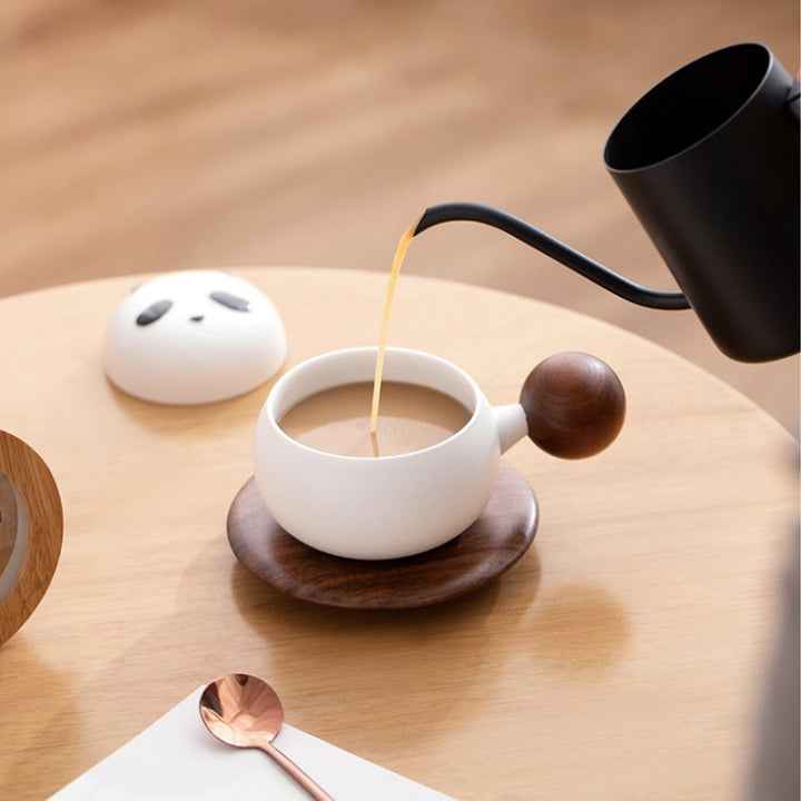 Kungfu Panda - Personalized Panda tea/coffee Mug with saucer